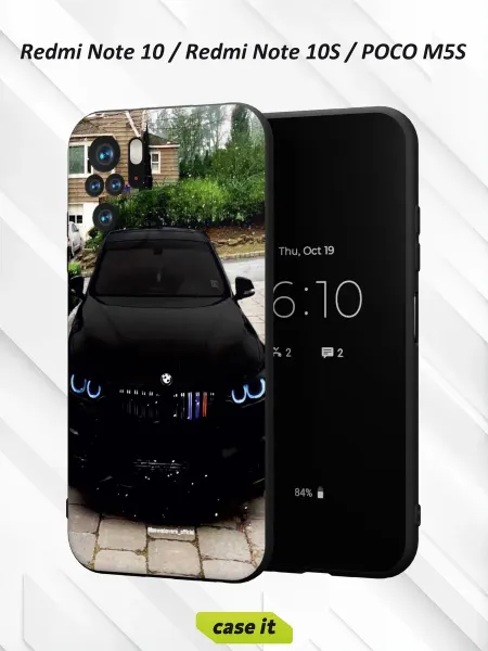 Case it Чехол на Redmi Note 10 Note 10S Poco M5Sс принтом BMW