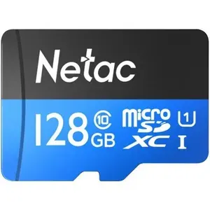 Карта памяти MicroSDXC 128GB Netac Class 10 UHS-I U1 P500 Standard NT02P500STN-128G-S