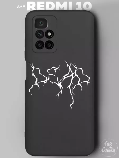 Casecreation Чехол на Redmi 10 2022 с принтом аниме
