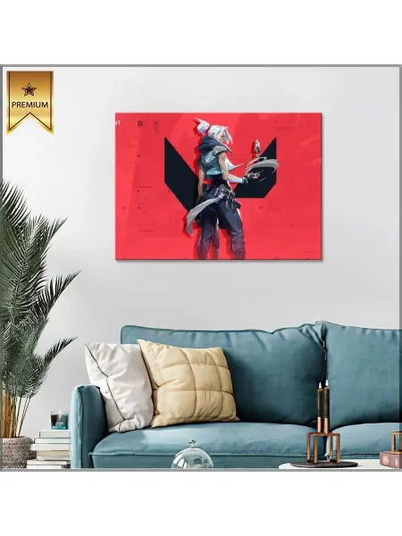 Classic Art Картина на холсте Герой Valorant ( 10 ) 20х30
