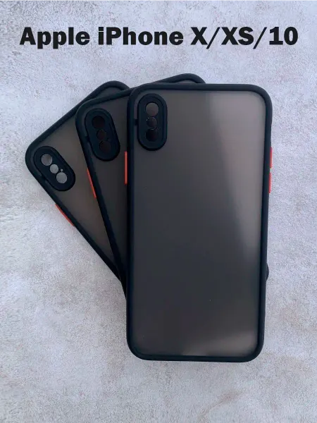 Чехол для Apple iPhone X XS 10, защита камеры