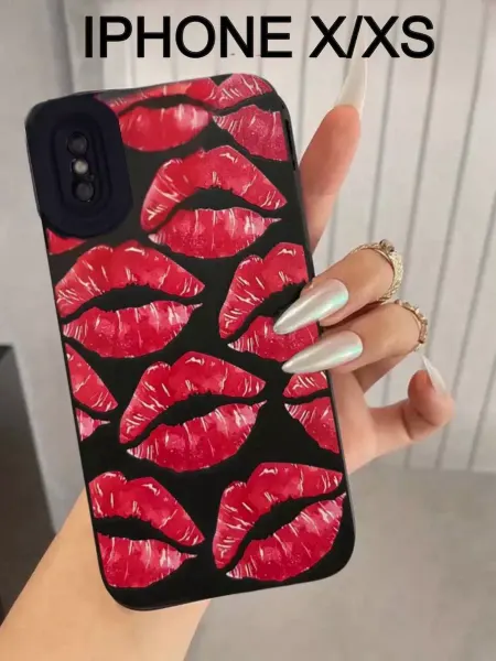 CASE HOUSE Противоударный чехол на iPhone X XS 10 губы