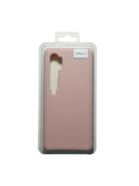 Veglas Чехол-накладка для XIAOMI Mi Note 10 SILICONE CASE NL светло