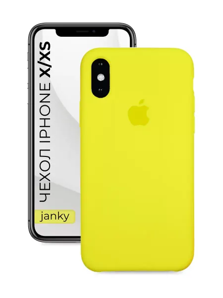 Чехол на iPhone X Xs 10 с яблоком