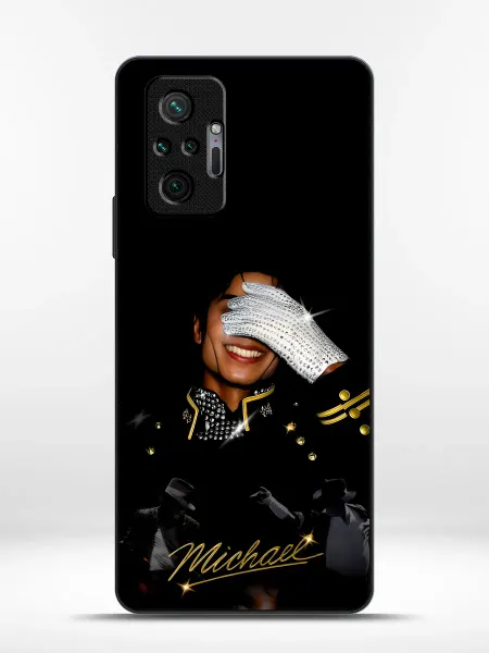 KRISTYSHOP Чехол на Redmi Note 10 Pro Майкл Джексон