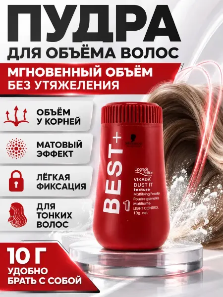 ИСКРА Пудра для объёма волос матирующая текстурирующая 10 г