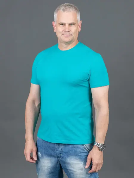 Asfashiondp Футболка мужская оверсайз хлопок 100% спортивная базовая