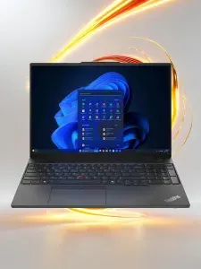 Lenovo Lenovo ThinkPad E16 G2 Ноутбук 16", AMD Ryzen 5 7535HS, RAM 64 ГБ, SSD 1000 ГБ, AMD Radeon 660M, Без системы, (21M5S0JY00/64GB/1TB), черный, Русская раскладка