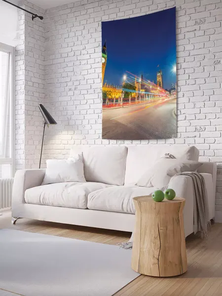 JoyArty Фотопанно на стену "Ночной Лондон" 100х150