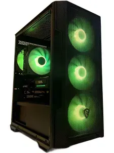 MSI Системный блок Mini (AMD Ryzen 5 8400F, RAM 64 ГБ, SSD 1024 ГБ, NVIDIA GeForce RTX 5070 (12 Гб), Windows 11 Pro), 20236618, черный матовый
