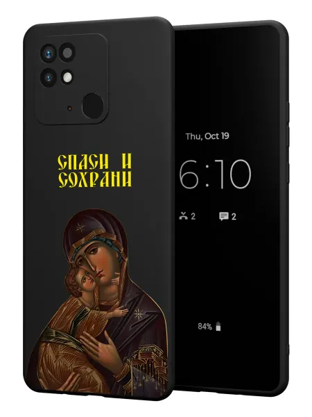 FACTORIA Чехол на Redmi 10C Poco C40 с православным принтом