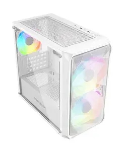THE GHOST Системный блок Компьютер Игровой ПК (Intel Core i7-12700F, RAM 32 ГБ, SSD 500 ГБ, NVIDIA GeForce RTX 4060 (8 Гб), Windows 11 Pro), 112109, белый
