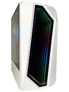 GamePC Системный блок D6 (Intel Core i9-14900K, RAM 64 ГБ, SSD 2048 ГБ, NVIDIA GeForce RTX 4070 SUPER (12 Гб), Windows 11 Pro), 20234726, белый, зеркальный