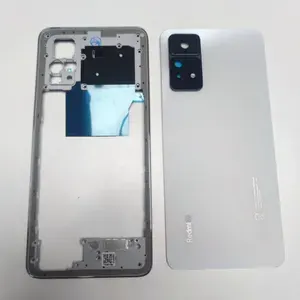 Корпус для Xiaomi Redmi Note 11 Pro 5G2201116SG (Средний каркас+Стеклянная задняя крышка с камерным объективом)