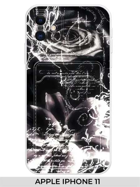 NOOTO Чехол с карманом на Apple iPhone 11 Готика Y2K