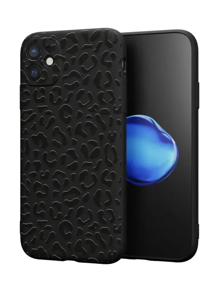 QuestCase Чехол на Apple iPhone 11 с принтом Леопардовый