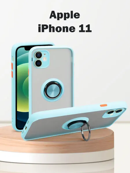 Чехол для iPhone 11 ( айфон 11), с кольцом