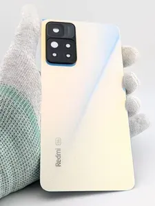 Redmi Note 11 Pro+ Задняя крышка со стеклами камеры голубая