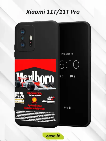 Case it Чехол на Xiaomi Mi 11t и 11t Proс принтом McLaren MP4 4