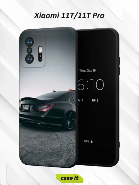 Case it Чехол на Xiaomi Mi 11t и 11t Pro принт Mercedes-Benz CLS 63