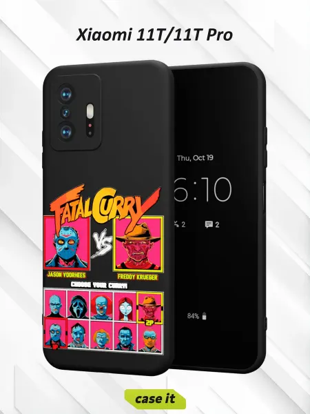 Case it Чехол на Xiaomi Mi 11t и 11t Proс принтом Jason and Freddie