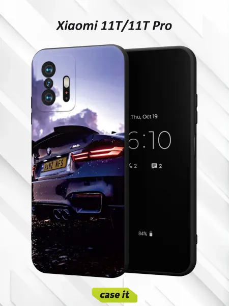 Case it Чехол на Xiaomi Mi 11t и 11t Pro с принтом Бампер BMW