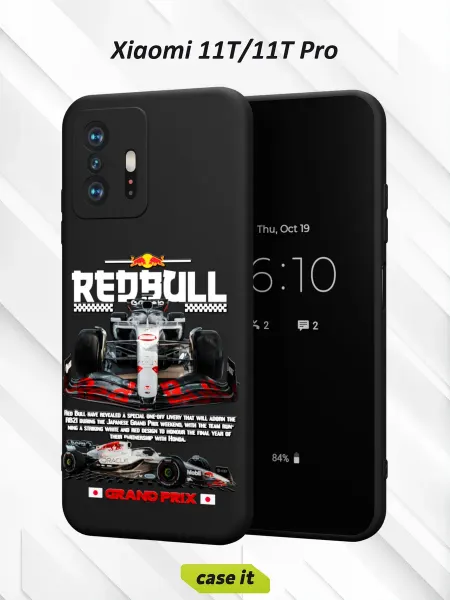 Case it Чехол на Xiaomi Mi 11t и 11t Proс принтом Red Bull