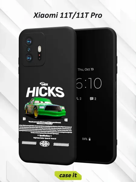 Case it Чехол на Xiaomi Mi 11t и 11t Proс принтом The green car