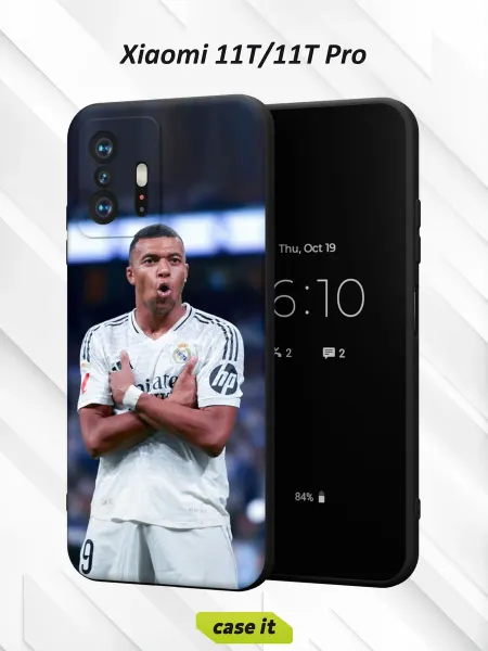 Case it Чехол на Xiaomi Mi 11t и 11t Pro принт Kylian Mbappé