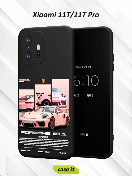 Case it Чехол на Xiaomi Mi 11t и 11t Proс принтом Powder Machine