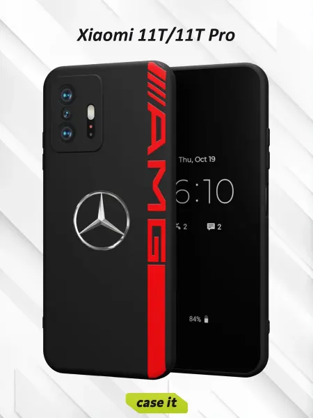 Case it Чехол на Xiaomi Mi 11t и 11t Pro принт Mercedes