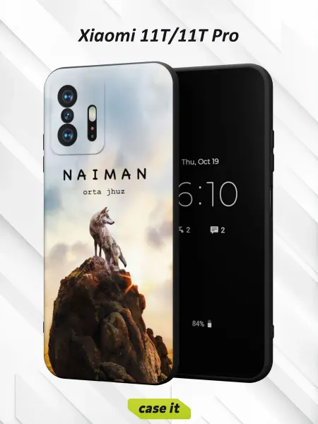 Case it Чехол на Xiaomi Mi 11t и 11t Proс принтом NAIMAN