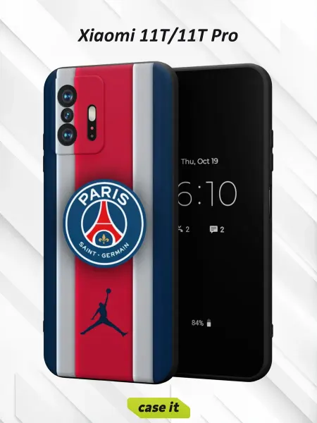 Case it Чехол на Xiaomi Mi 11t и 11t Pro принт Paris Saint-Germain