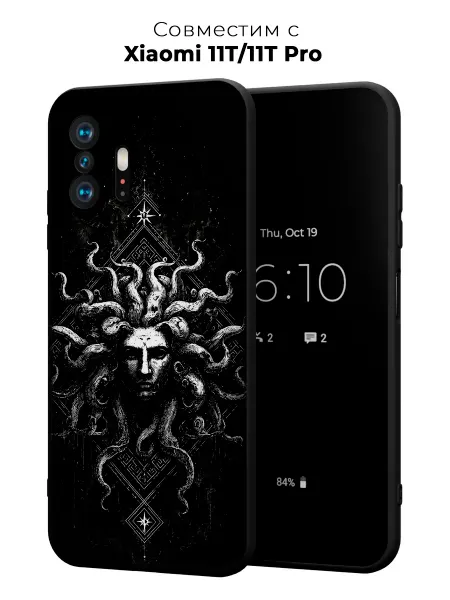 Vip Case Чехол на Xiaomi 11T 11T Pro Медуза Горгона