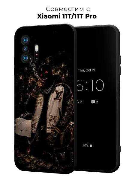 Vip Case Чехол на Xiaomi 11T 11T Pro Демон Роскоши