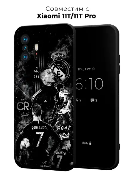 Vip Case Чехол на Xiaomi 11T 11T Pro Криштиану Роналду