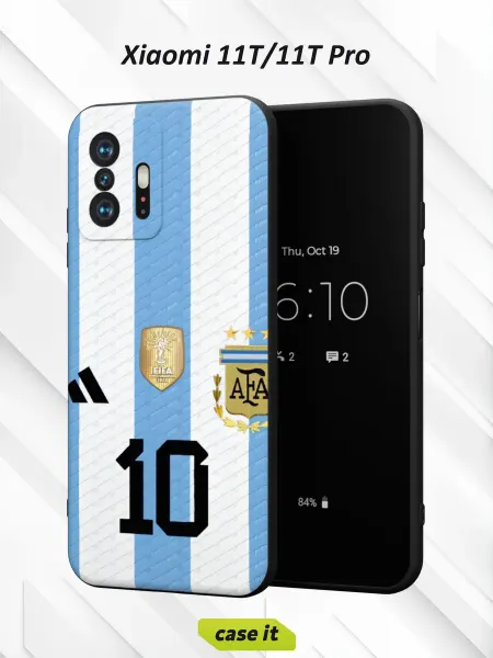 Case it Чехол на Xiaomi Mi 11t и 11t Pro с принтом Форма Аргентины