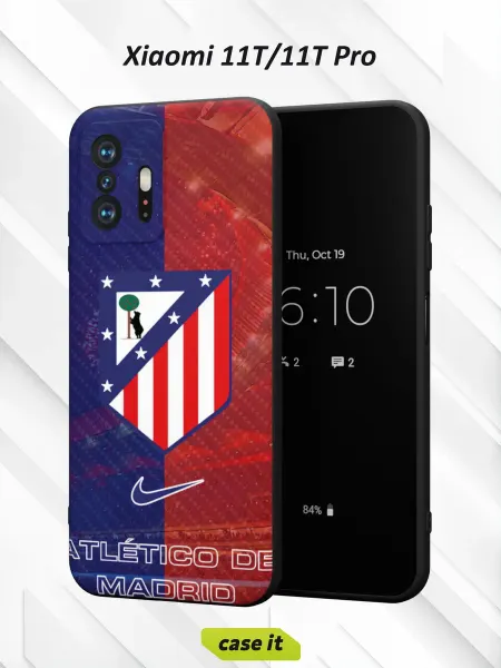 Case it Чехол на Xiaomi Mi 11t и 11t Pro с принтом Атлетико