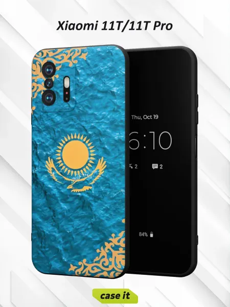 Case it Чехол на Xiaomi Mi 11t и 11t Pro принт государственный флаг
