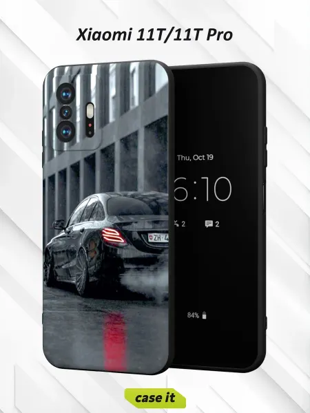 Case it Чехол на Xiaomi Mi 11t и 11t Pro с принтом эффектный дрифт