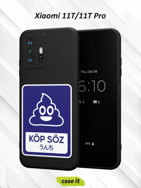 Case it Чехол на Xiaomi Mi 11t и 11t Proс принтом Qazaq Republic