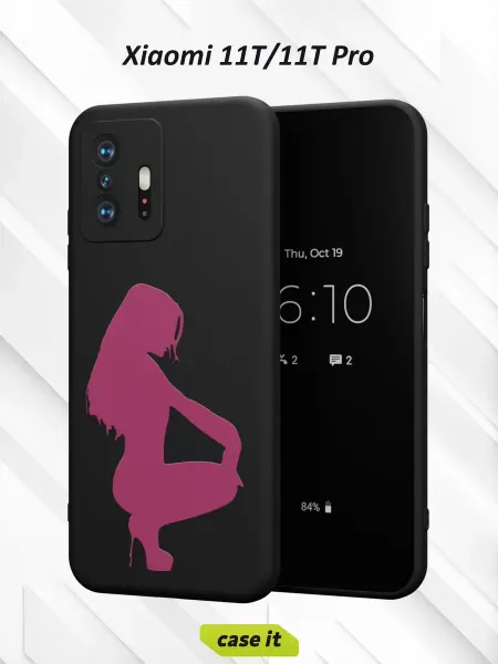 Case it Чехол на Xiaomi Mi 11t и 11t Proс принтом Девушка