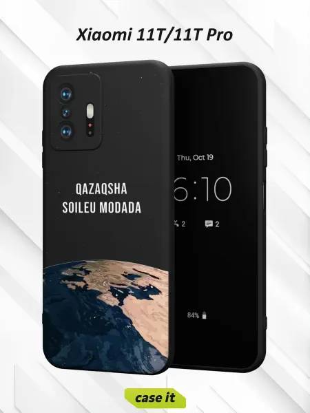 Case it Чехол на Xiaomi Mi 11t и 11t Proс принтом Планета Земля
