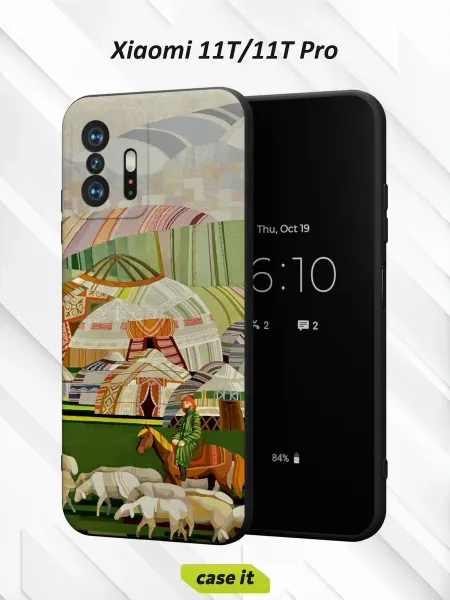 Case it Чехол на Xiaomi Mi 11t и 11t Proс принтом Степные истории