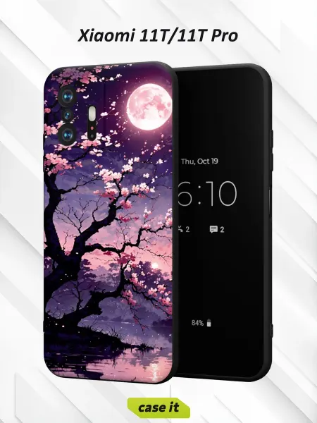 Case it Чехол на Xiaomi Mi 11t и 11t Proс принтом китайская слива