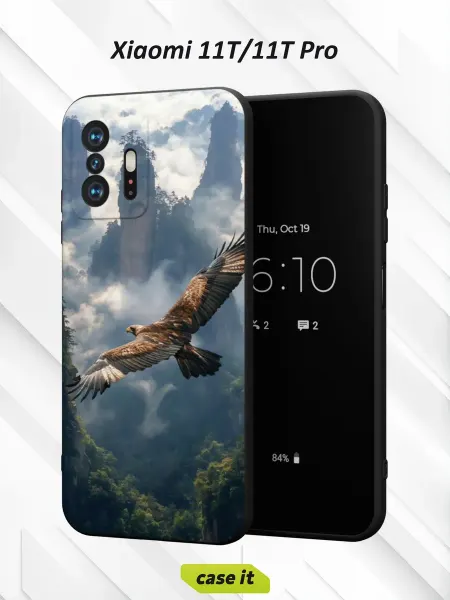 Case it Чехол на Xiaomi Mi 11t и 11t Proс принтом Парящий в небе