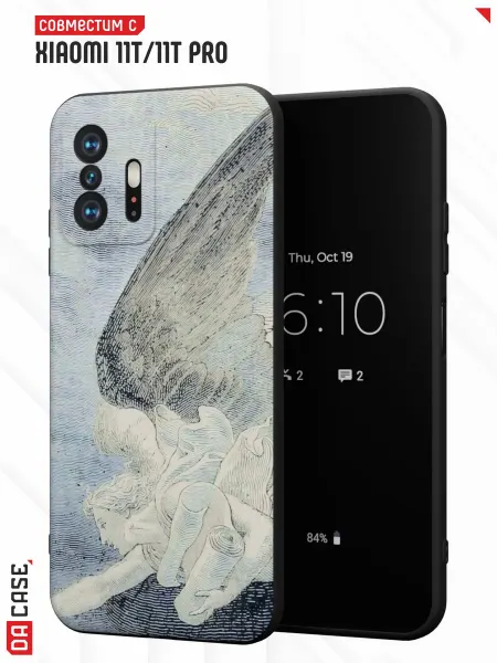 DACase Чехол на Xiaomi Mi 11t 11t Pro с принтом y2k ангел