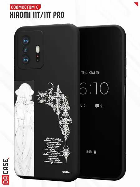 DACase Чехол на Xiaomi Mi 11t 11t Pro с принтом y2k