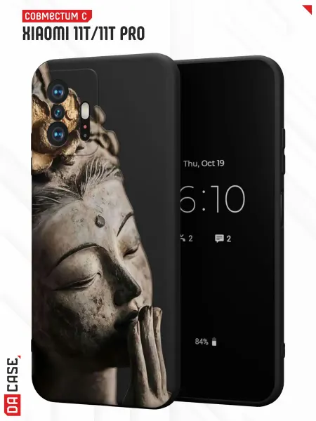 DACase Чехол на Xiaomi Mi 11t 11t Pro с принтом Будда