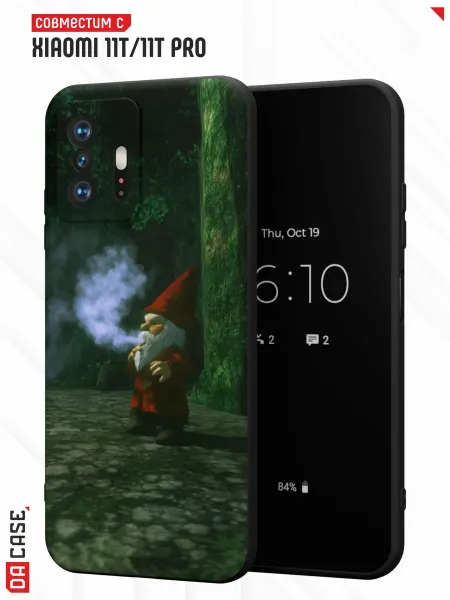 DACase Чехол на Xiaomi Mi 11t 11t Pro с принтом Гном